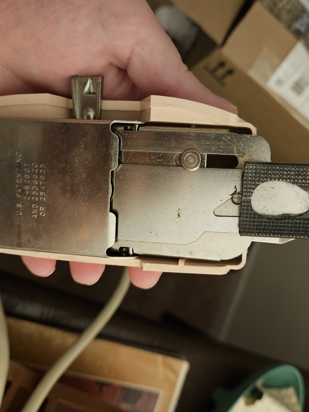 Vintage Singer Buttonholer Attachment With Case And Templates Sewing Buttons - Picture 7 of 10